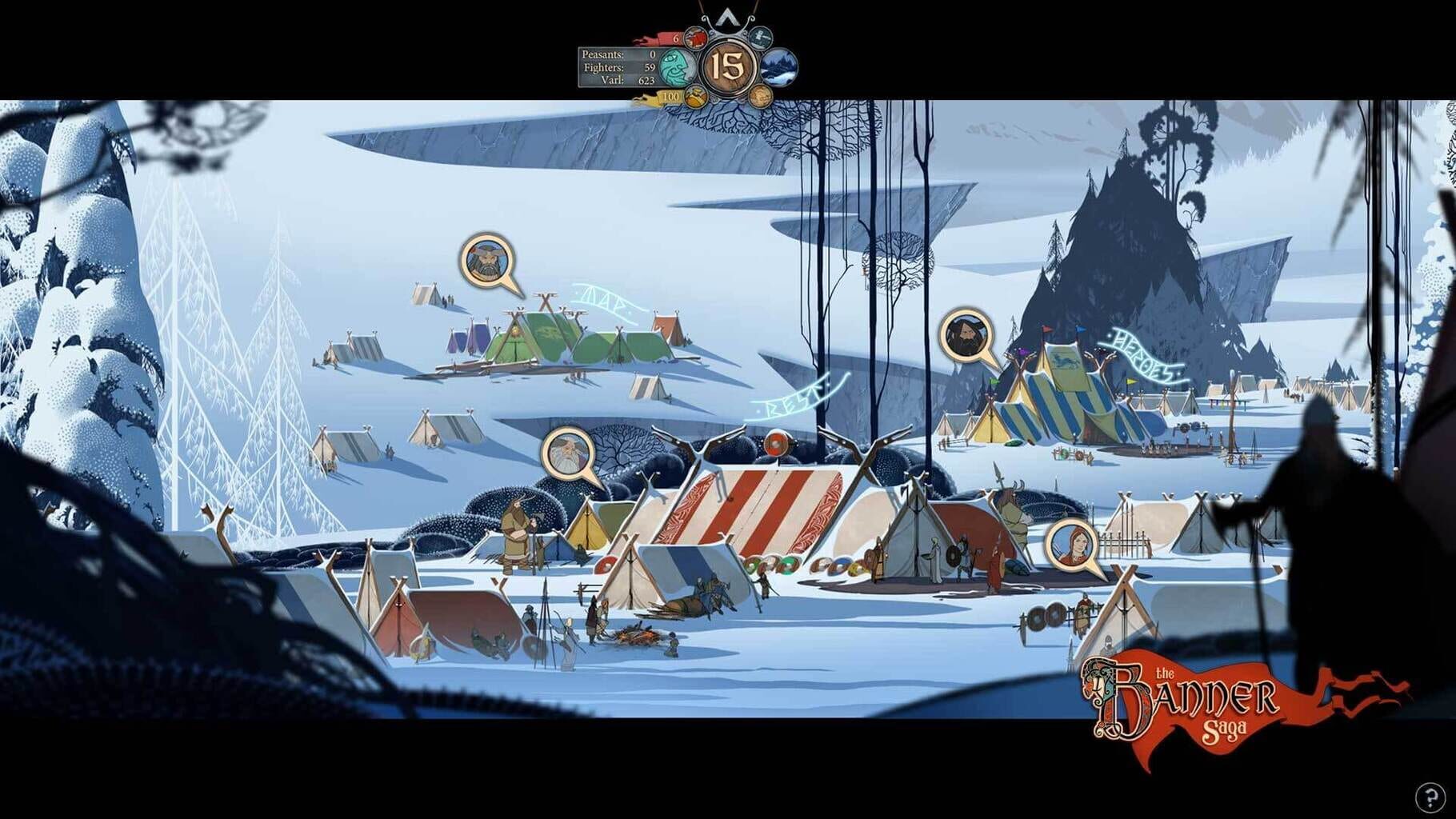 Captura de pantalla - The Banner Saga Trilogy: Bonus Edition