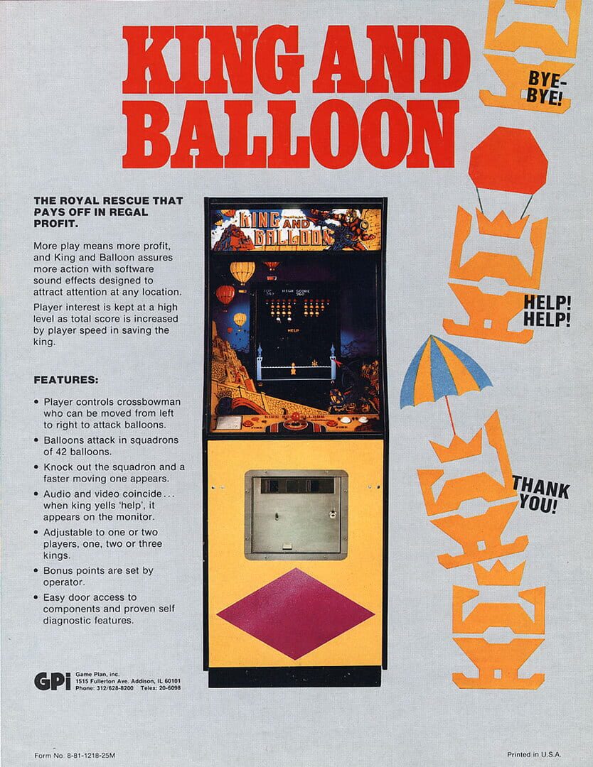 King & Balloon (1980)