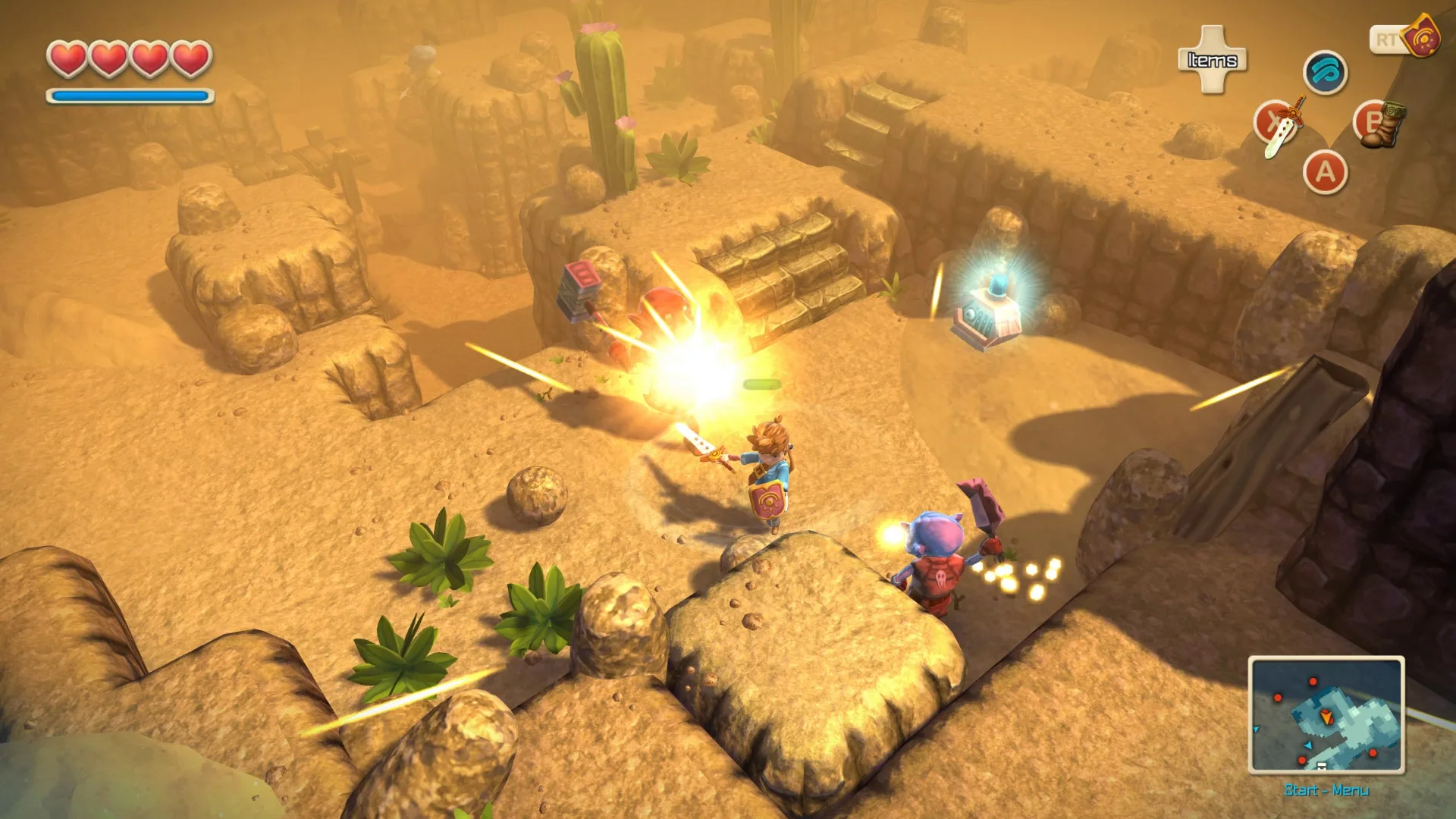 Captura de pantalla - Oceanhorn: Monster of Uncharted Seas
