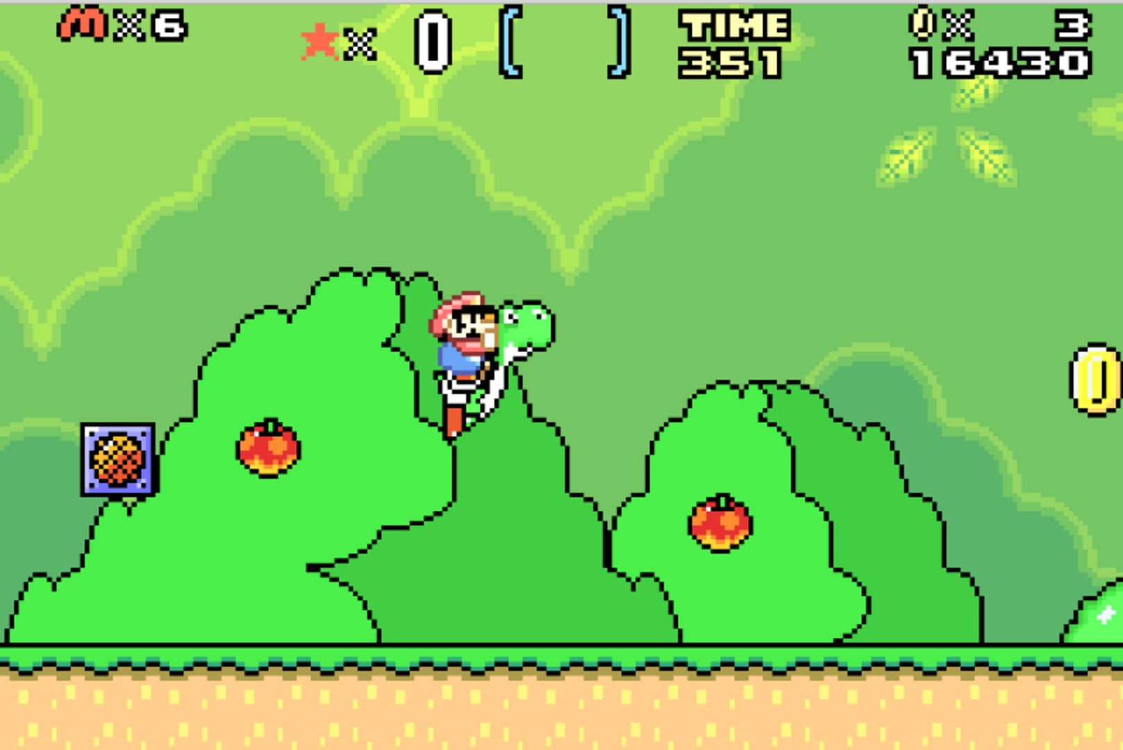 Captura de pantalla - Super Mario World: Super Mario Advance 2
