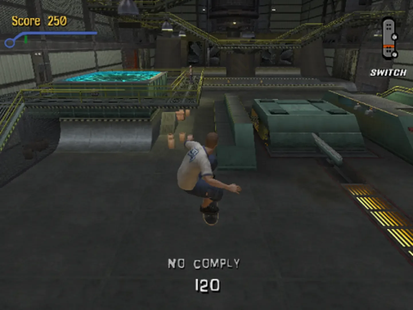 Captura de pantalla - Tony Hawk's Pro Skater 3