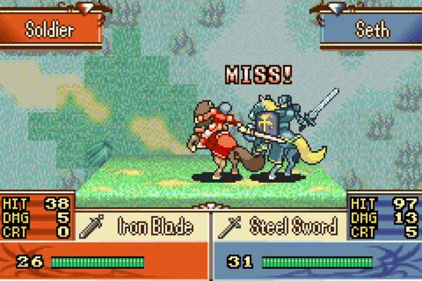 Fire Emblem: The Sacred Stones screenshot