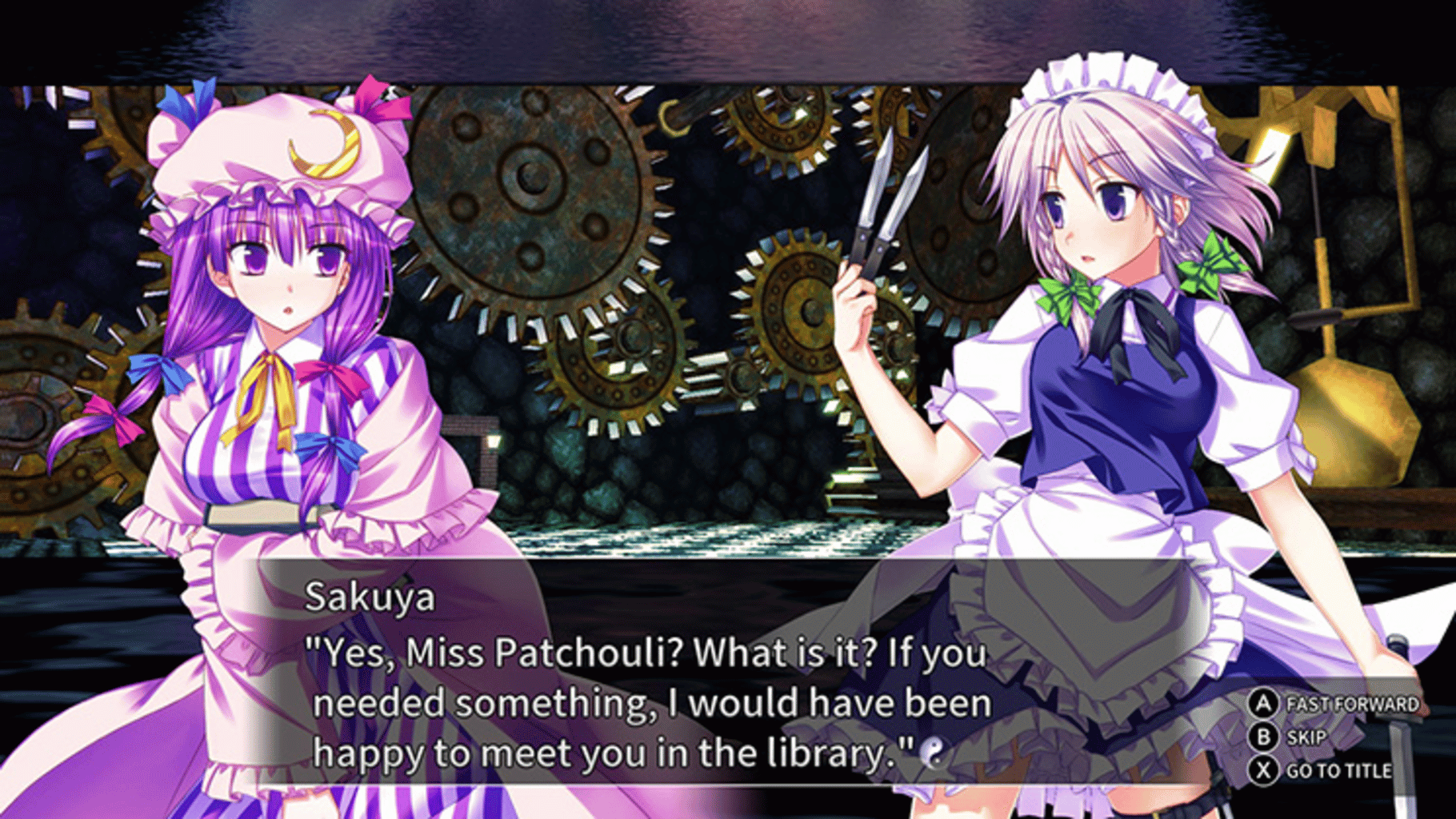 Touhou Kobuto V: Burst Battle screenshot