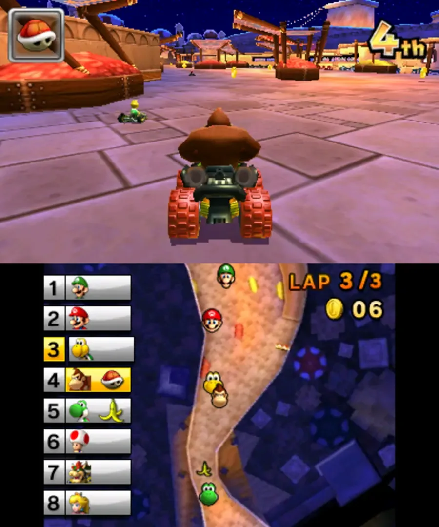 Captura de pantalla - Mario Kart 7