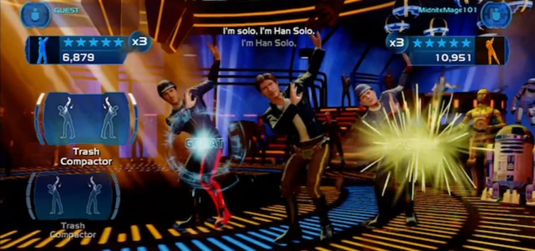 Captura de pantalla - Kinect Star Wars