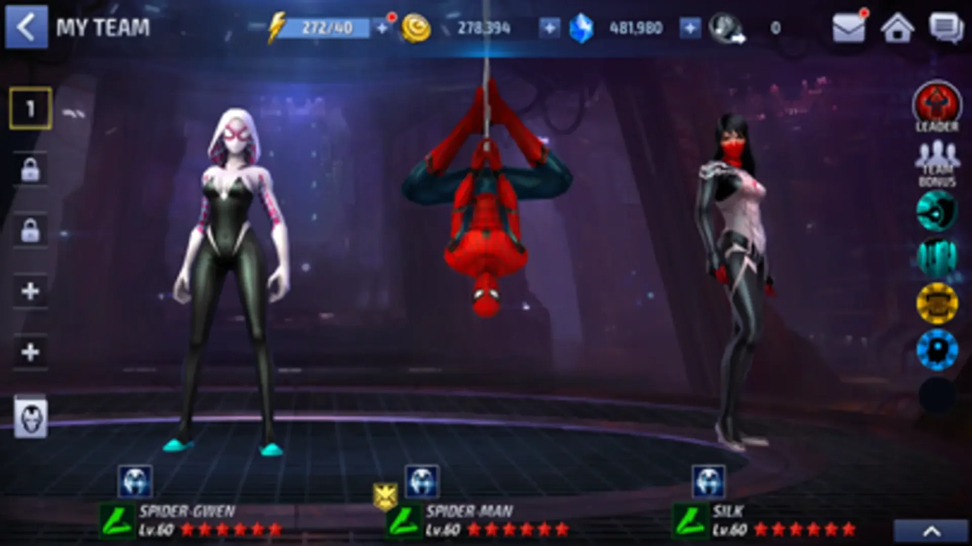 Captura de pantalla - Marvel Future Fight