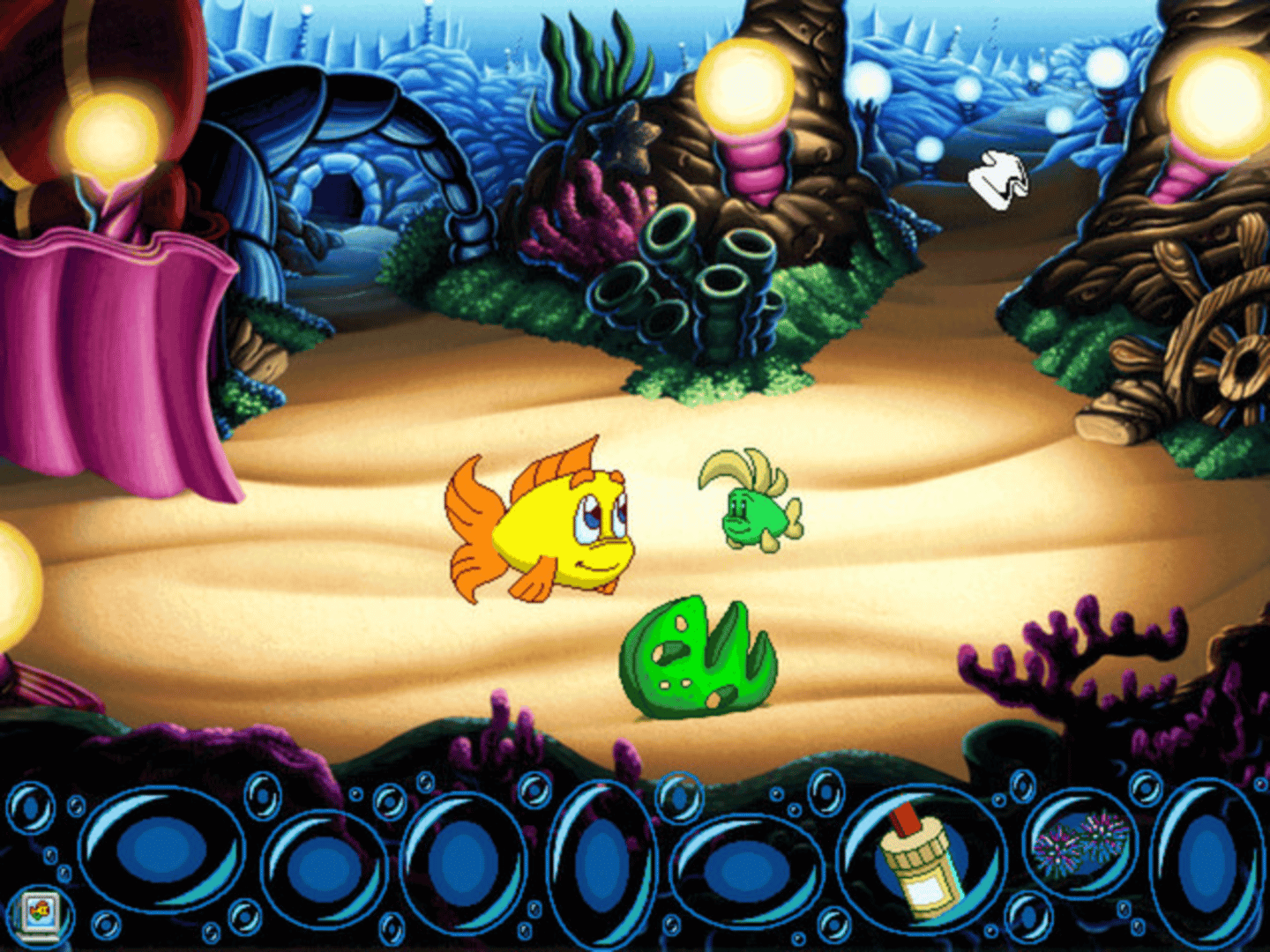 Freddi Fish 5: The Case of the Creature of Coral Cove screenshot