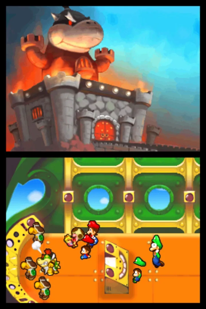 Captura de pantalla - Mario & Luigi: Partners in Time