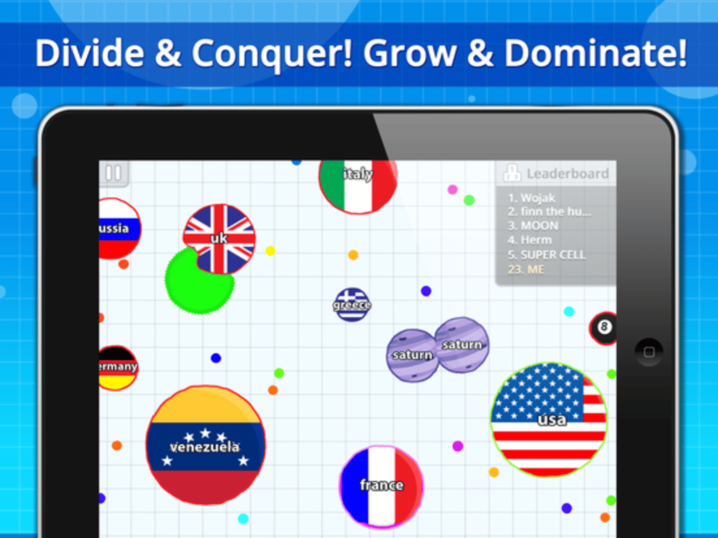 Agar.io screenshot