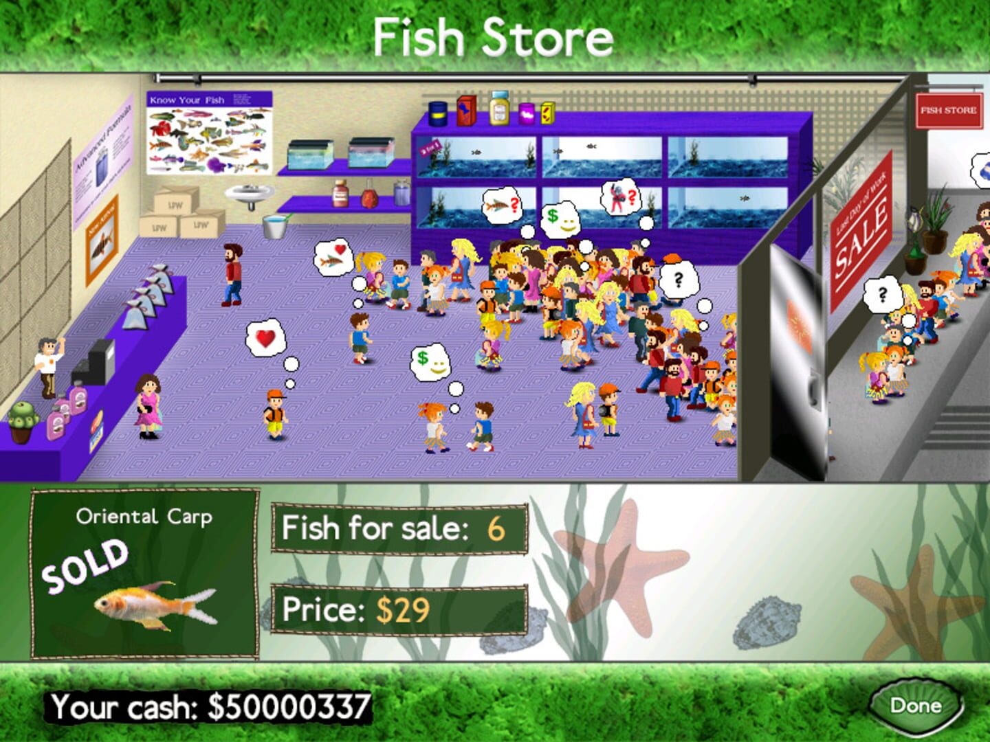 Captura de pantalla - Fish Tycoon