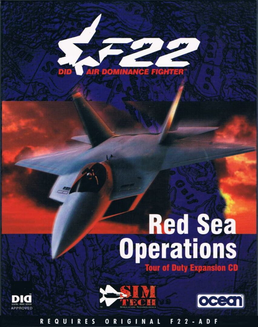 F22 Air Dominance Fighter: Red Sea Operations cover art