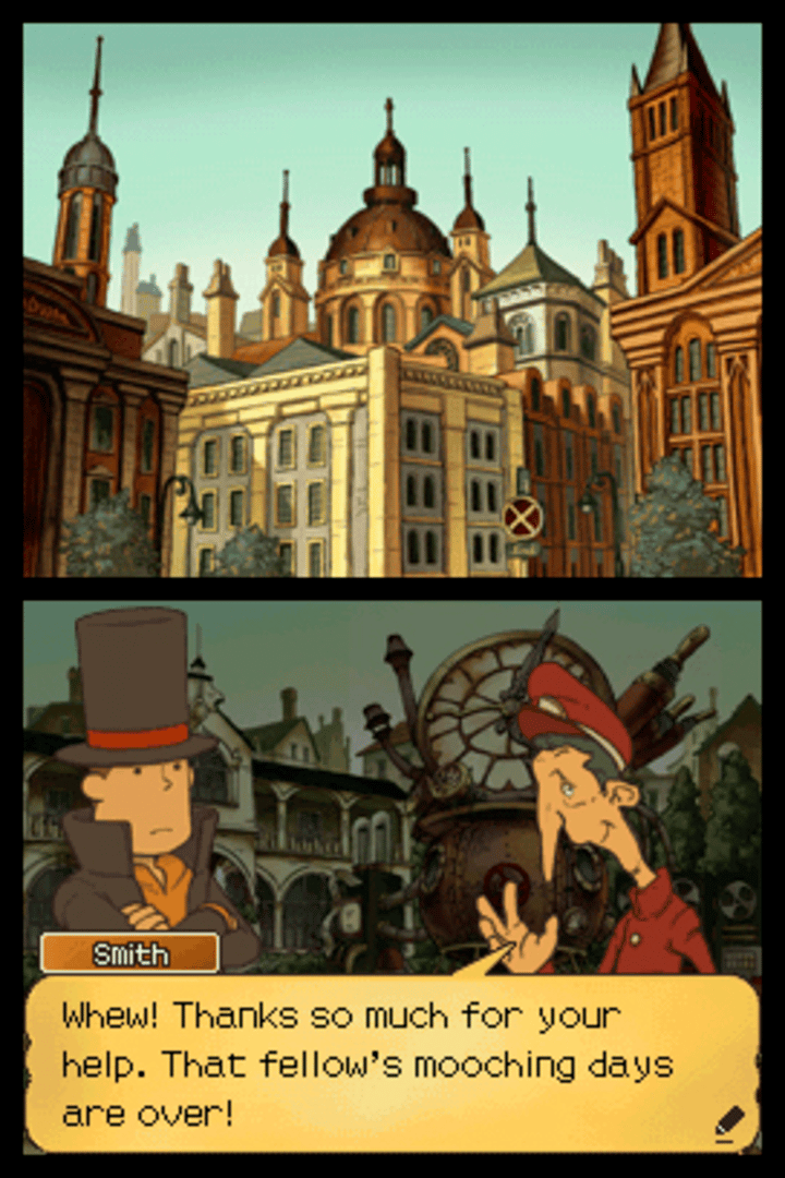 Professor Layton and the Unwound Future screenshot