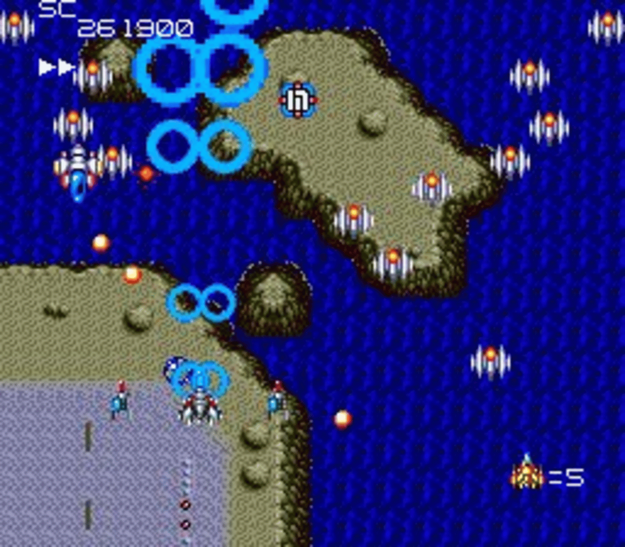 Super Star Soldier screenshot