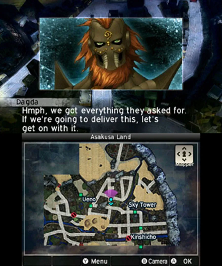 Captura de pantalla - Shin Megami Tensei IV: Apocalypse