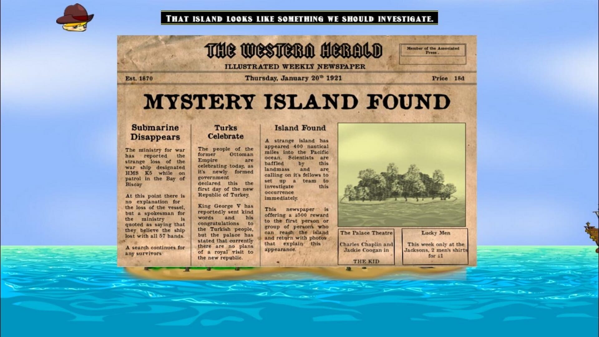 The Amazing Adventures of Lady Fanny Featherstone - Screenshot