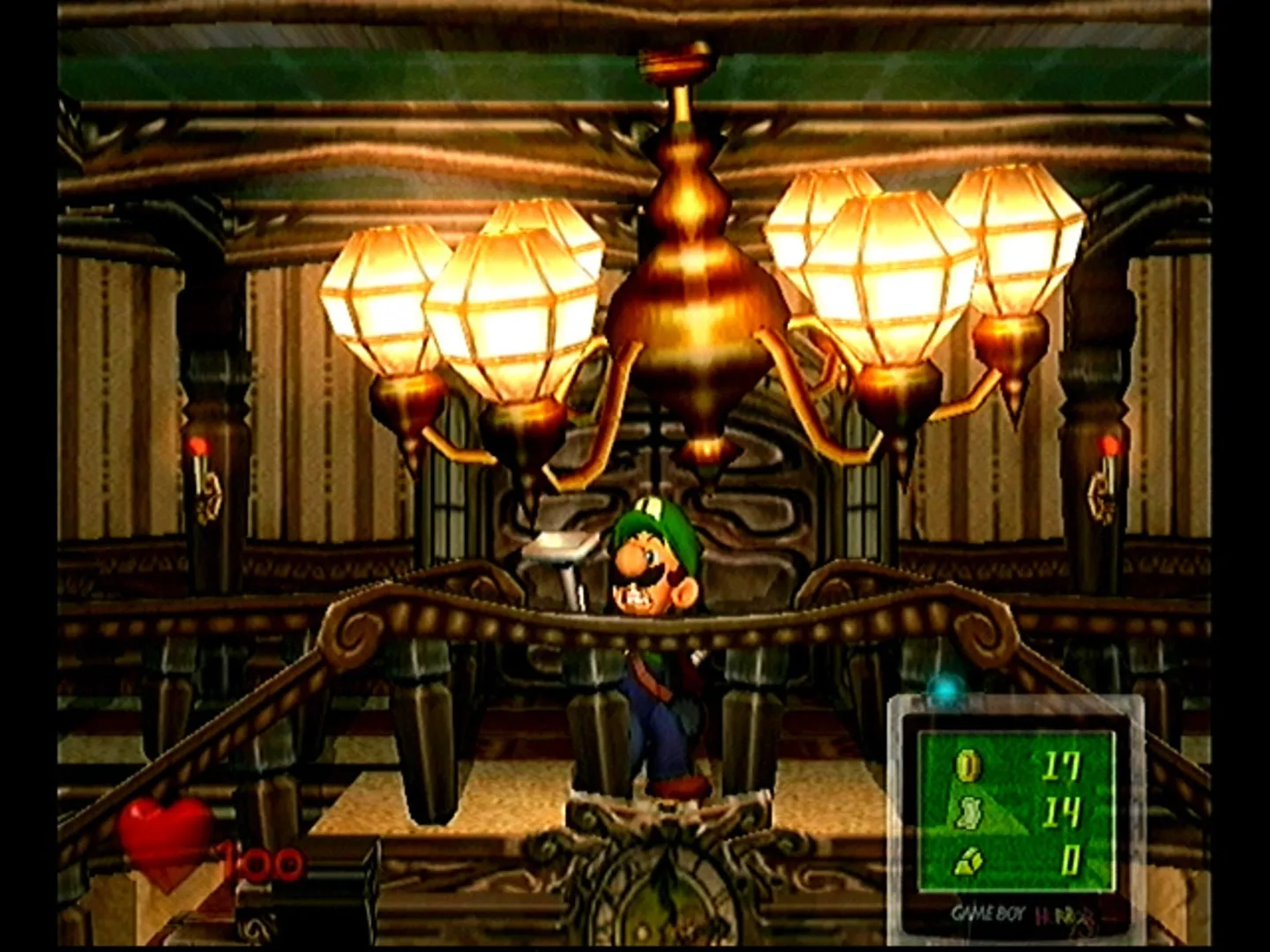 Captura de pantalla - Luigi's Mansion