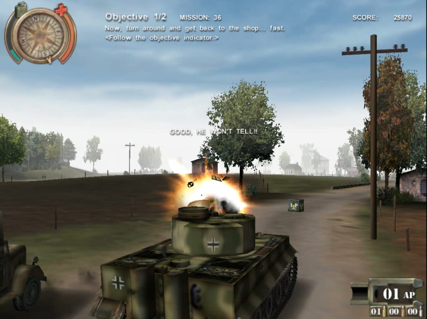 Panzer Killer - Screenshot