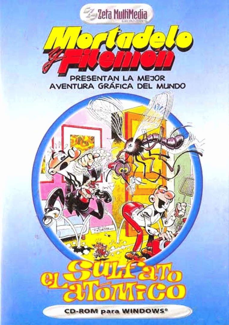 Mortadelo y Filemón: El Sulfato Atómico Cover