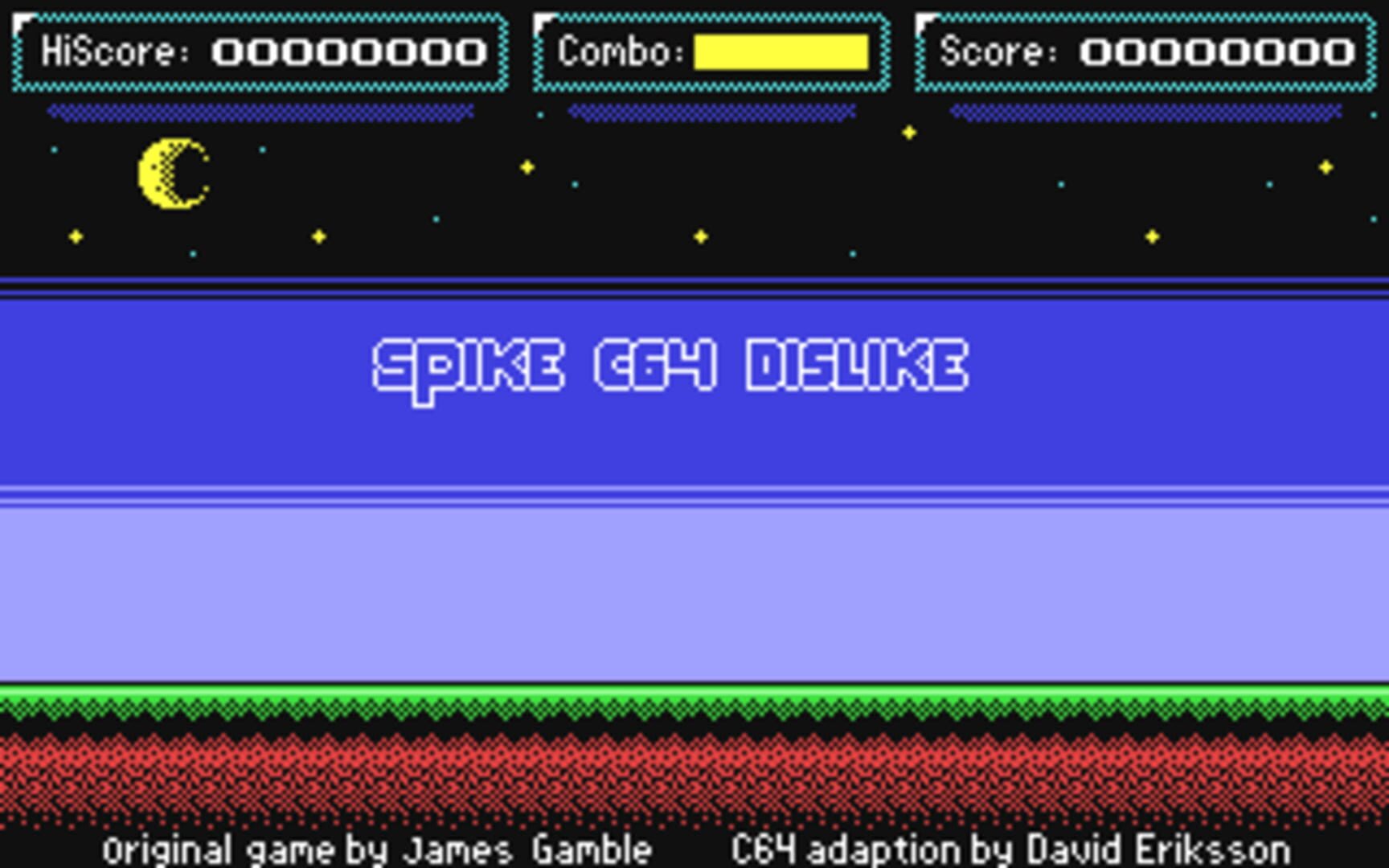 Jeu : Spike C64 Dislike