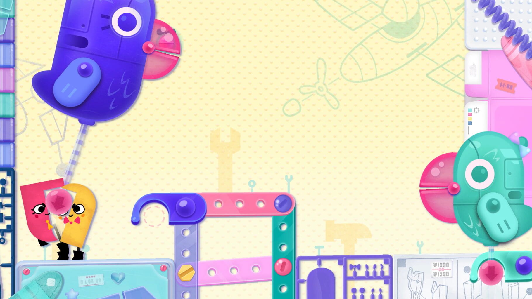 Snipperclips Plus: Cut It Out, Together! screenshot