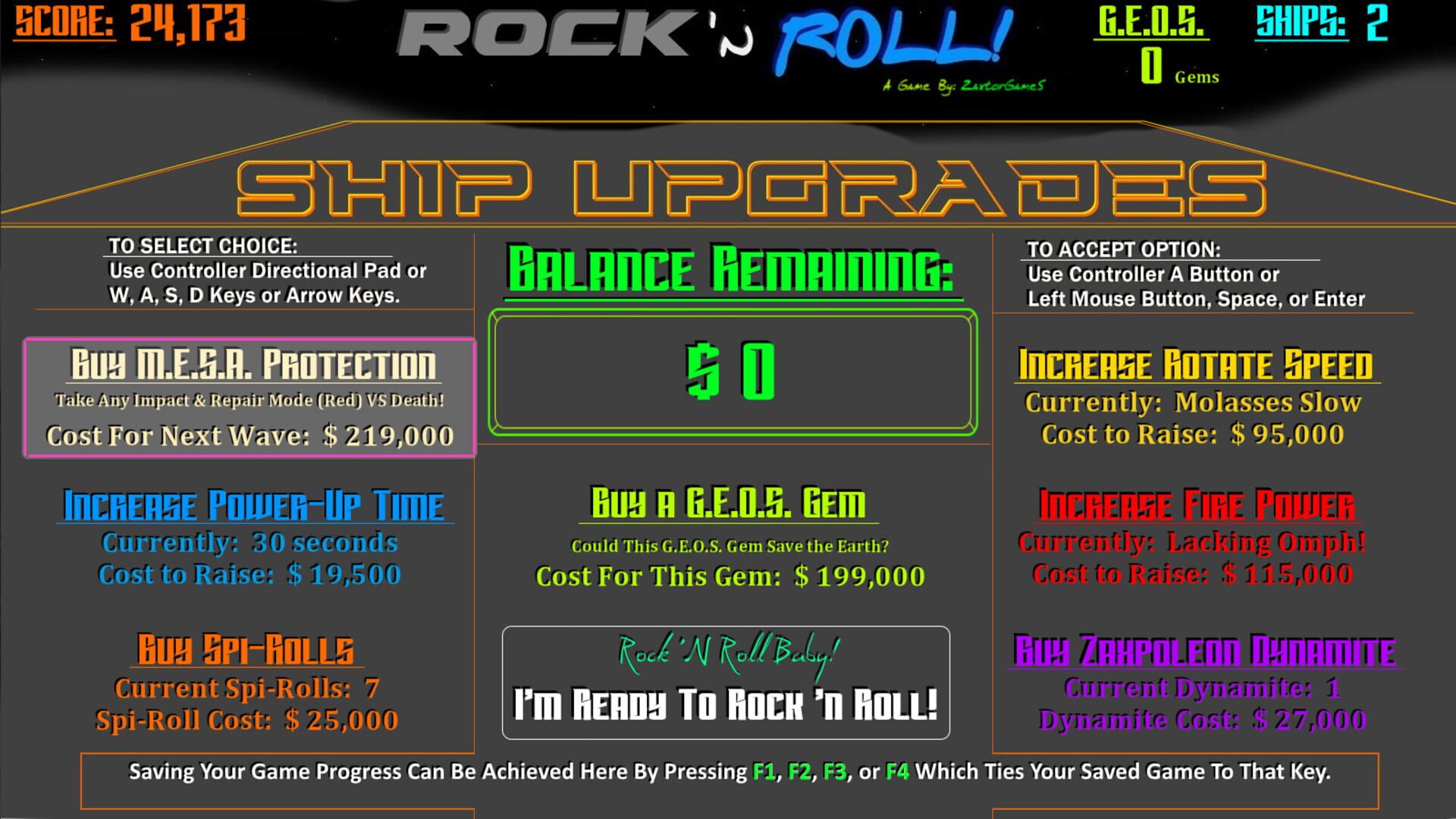 Rock 'N Roll - Screenshot