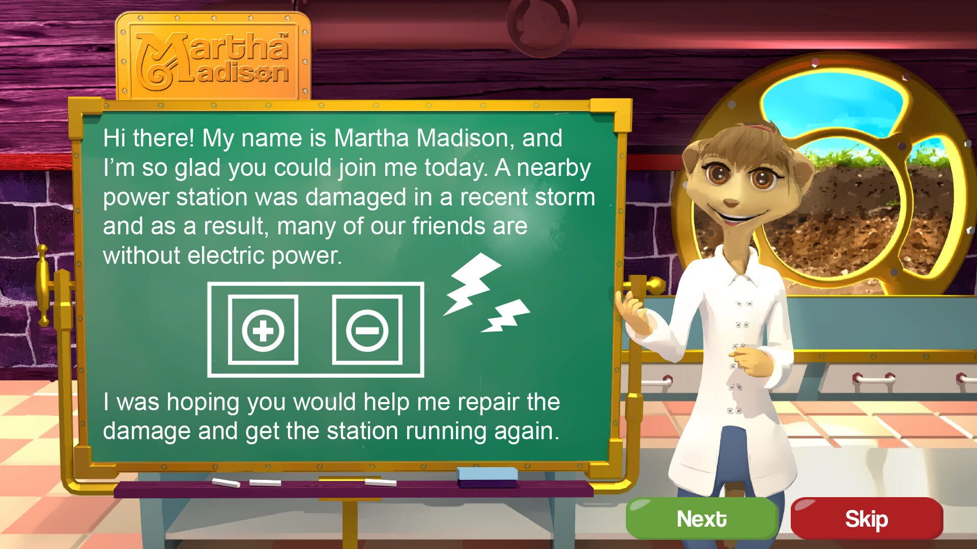 Martha Madison: Electricity - Screenshot