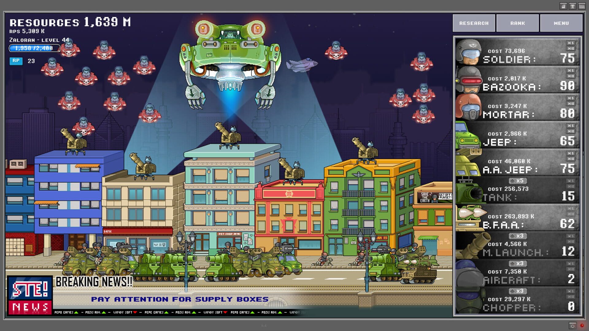 STE : Save the Earth - Screenshot