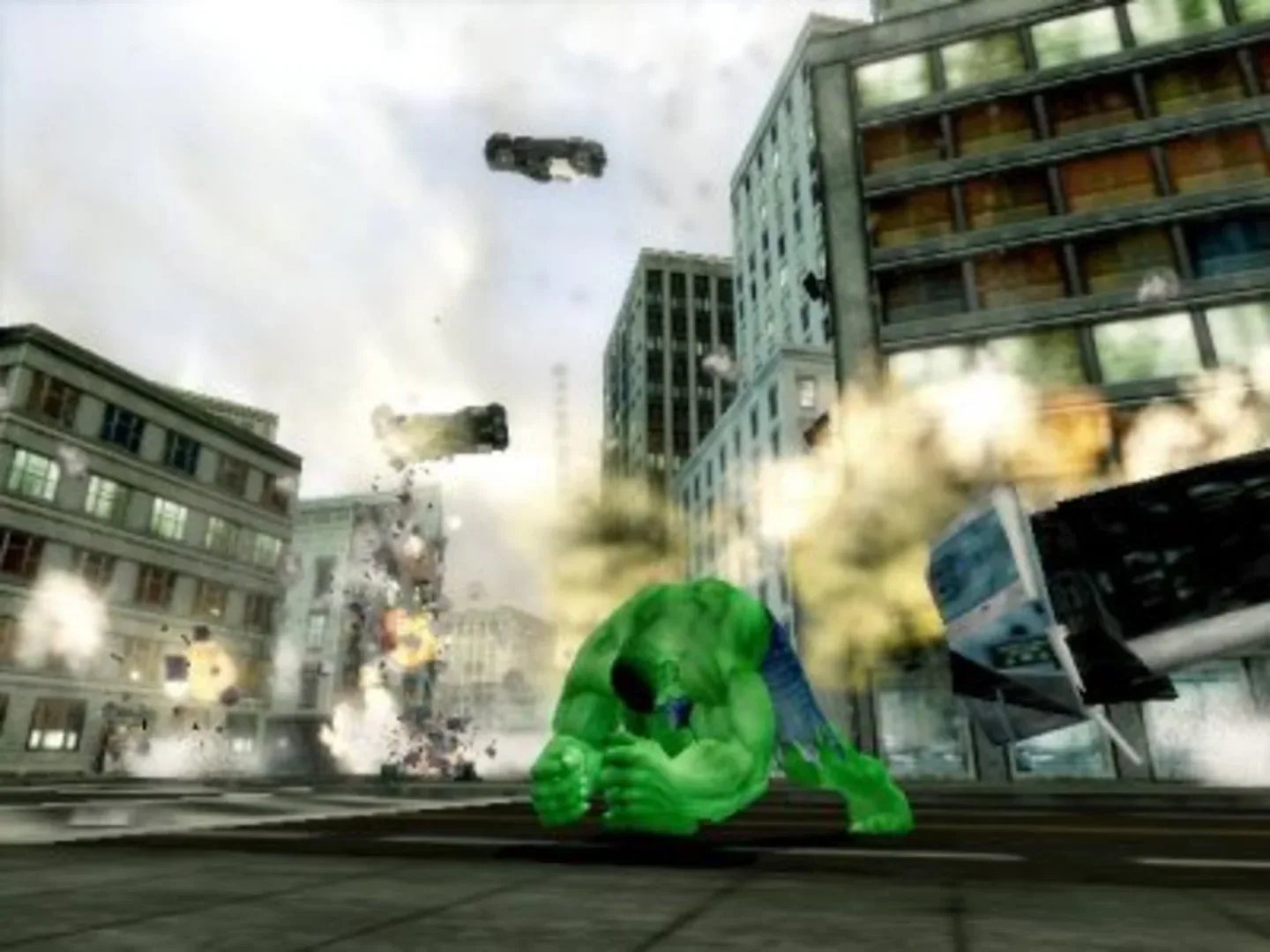 Captura de pantalla - The Incredible Hulk: Ultimate Destruction
