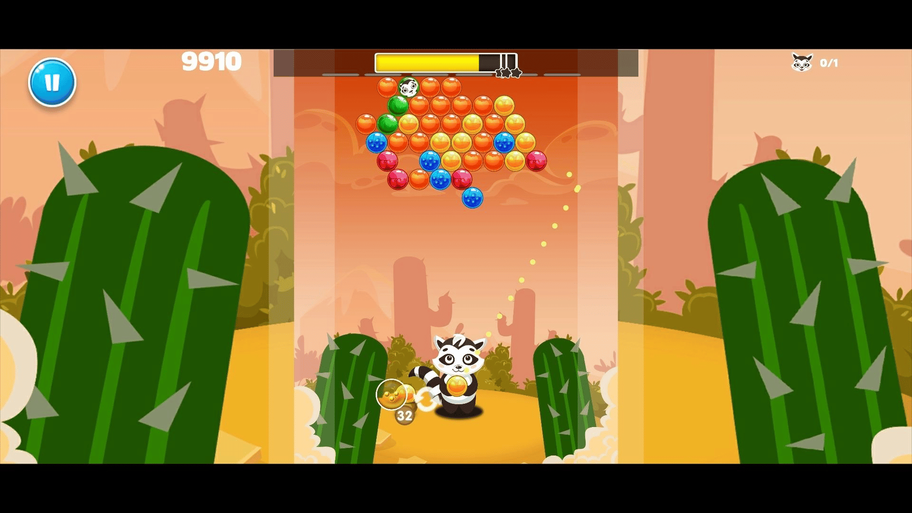 Raccoon Hero: Among the Cacti screenshot