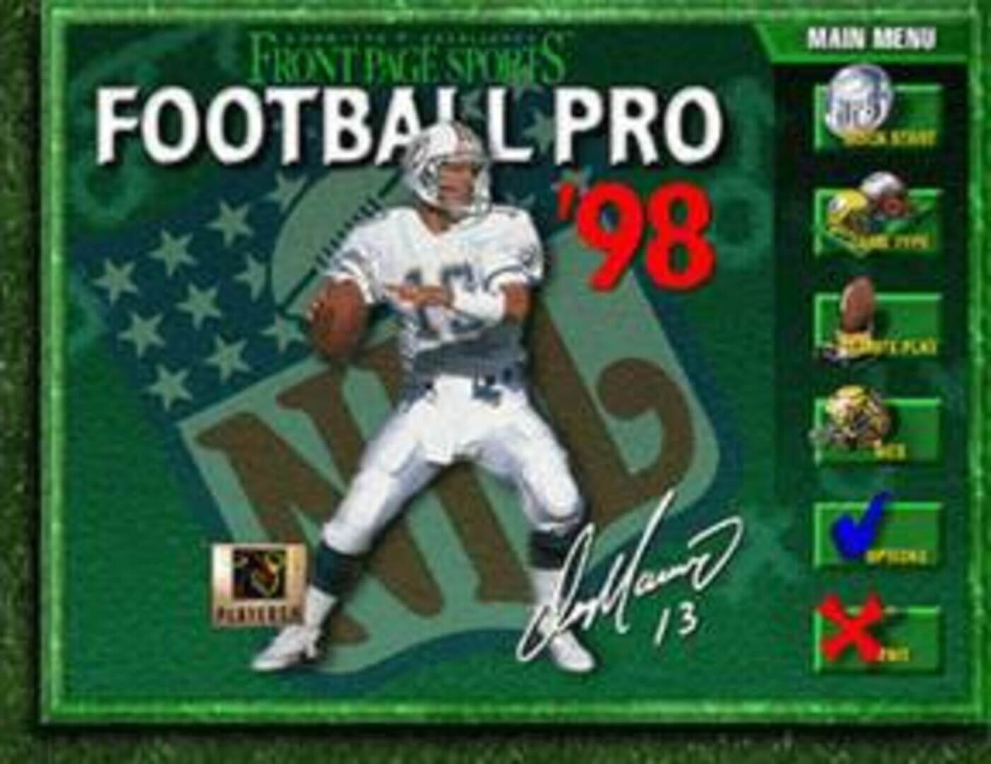 Front Page Sports Football Pro '98