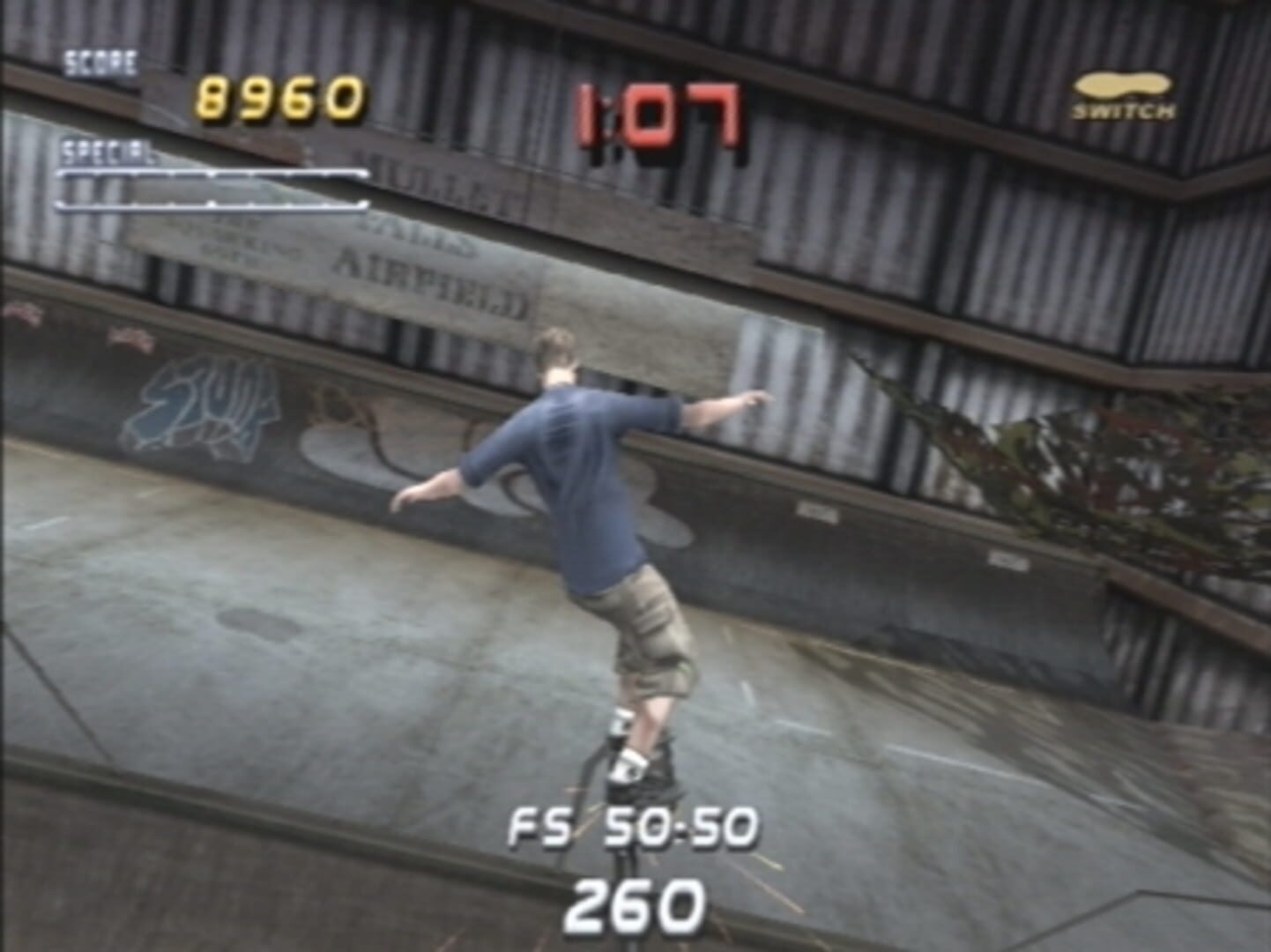 Captura de pantalla - Tony Hawk's Pro Skater 2