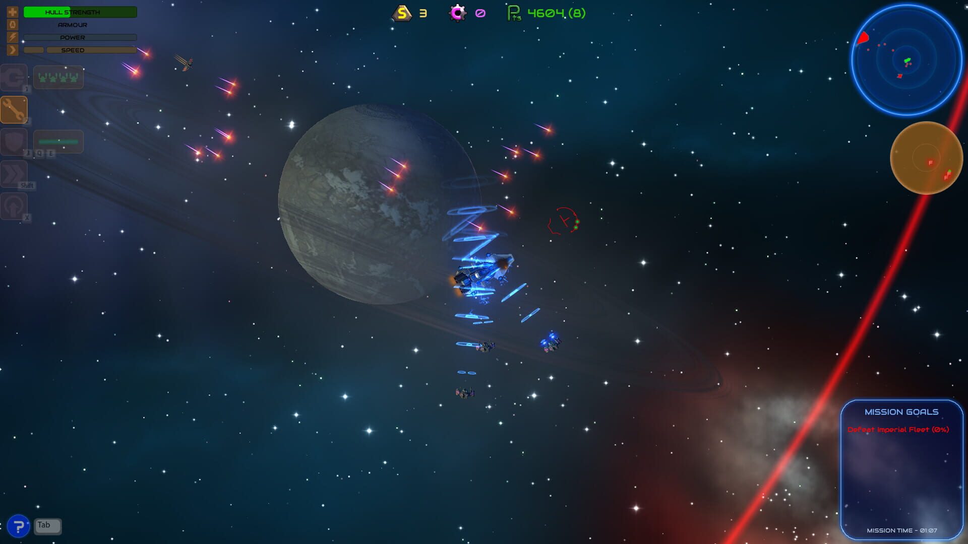 Space Battlecruiser - Screenshot