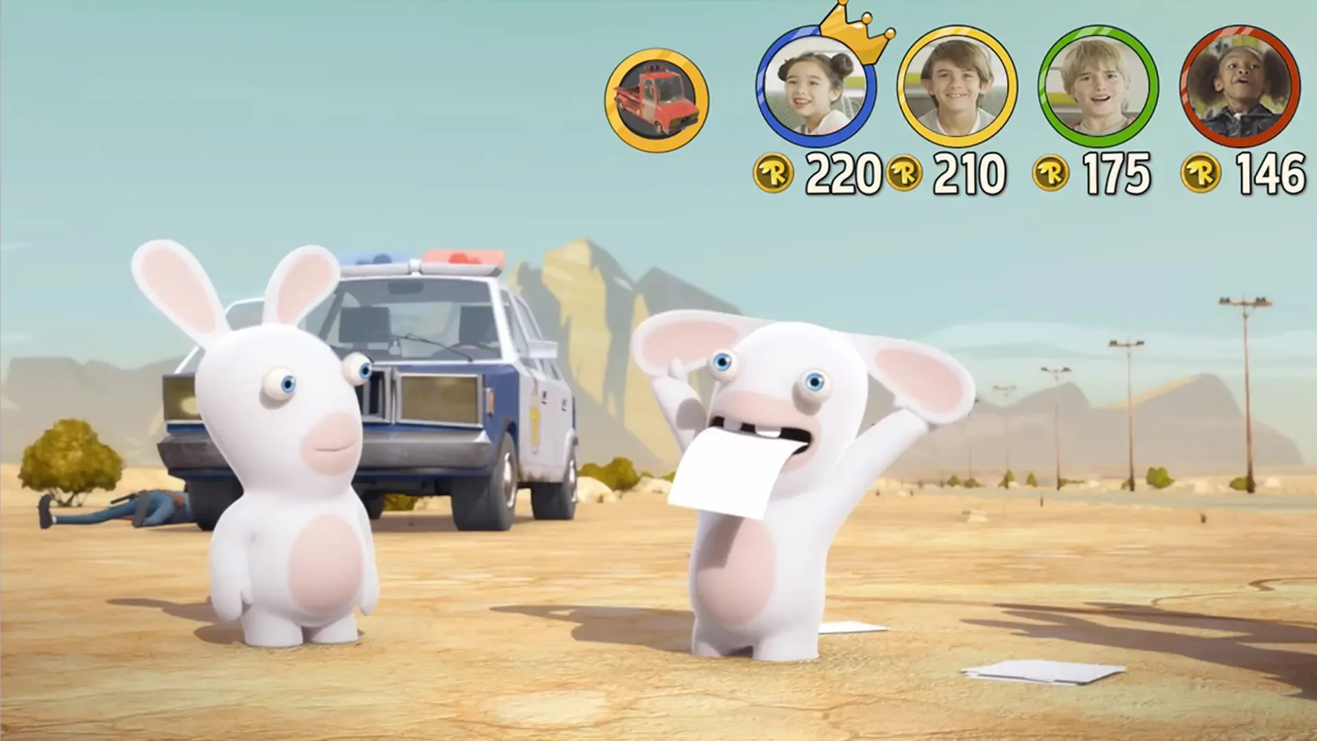 Captura de pantalla - Rabbids Invasion: The Interactive TV Show