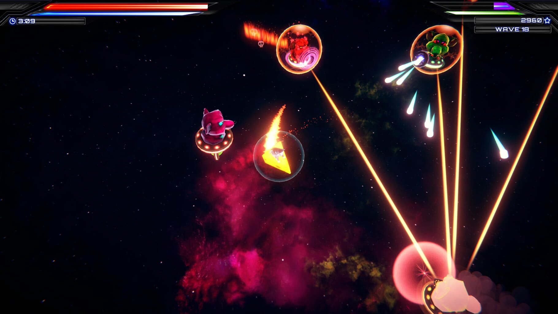 Spacecats with Lasers screenshot