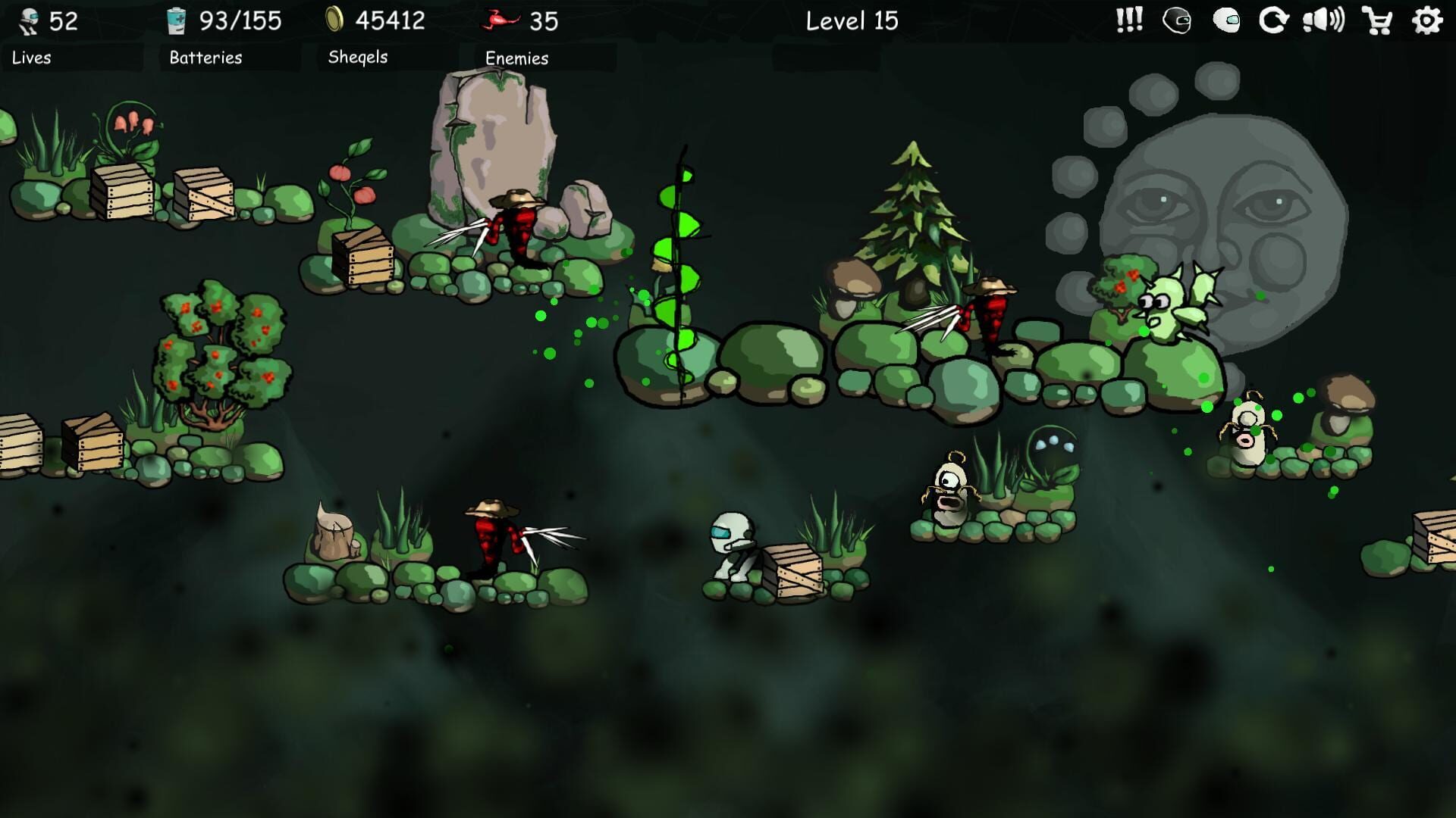 Chaos and the White Robot - Screenshot