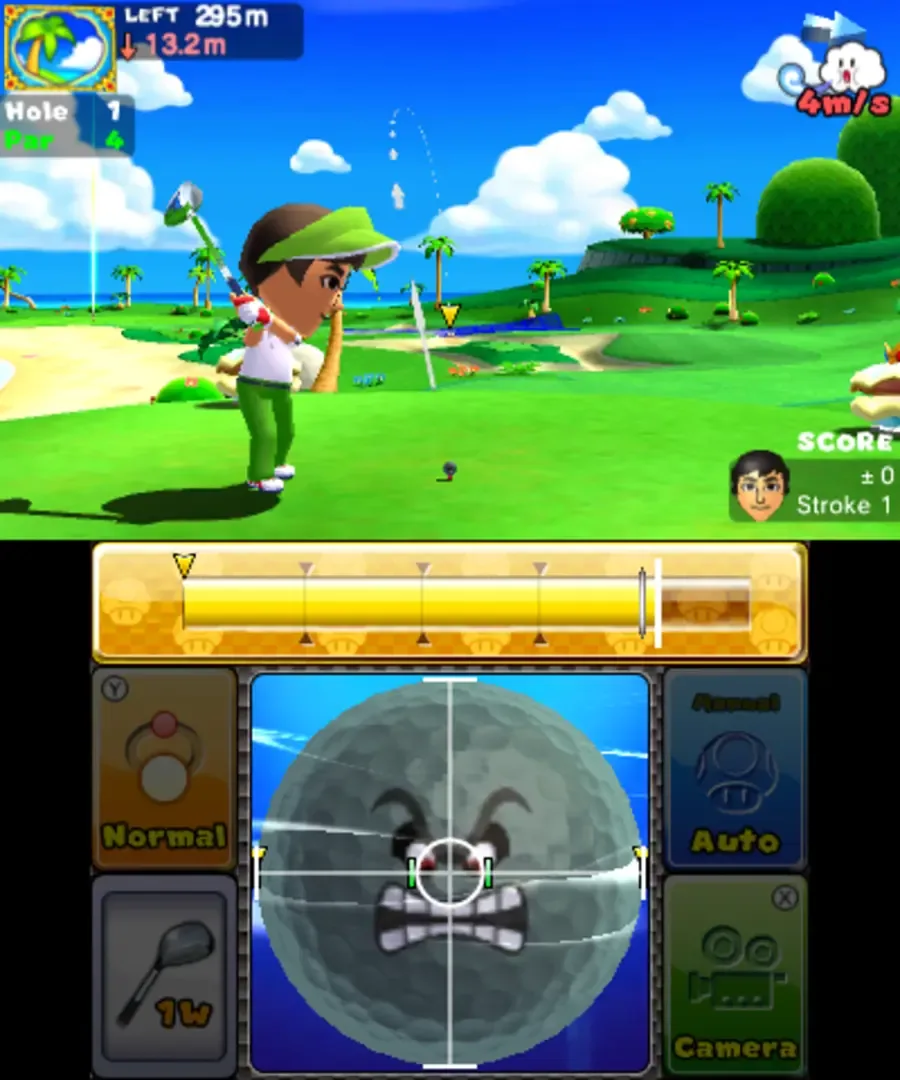 Captura de pantalla - Mario Golf: World Tour