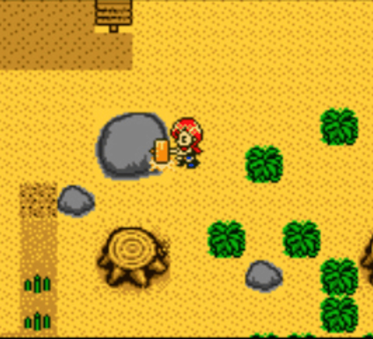 Harvest Moon 2 GBC screenshot