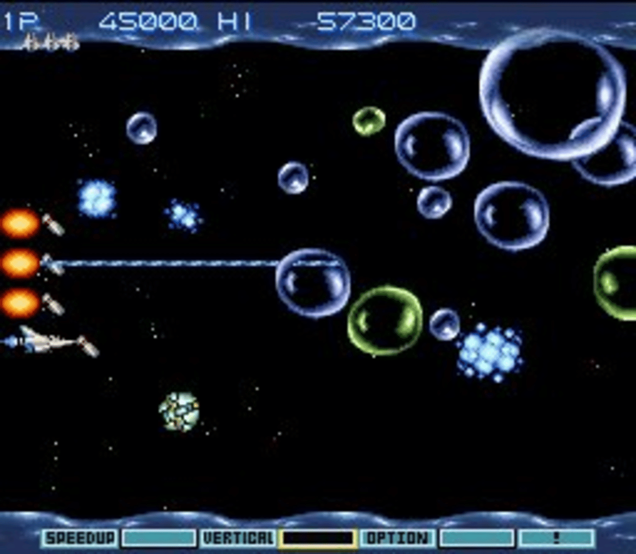 Gradius III screenshot