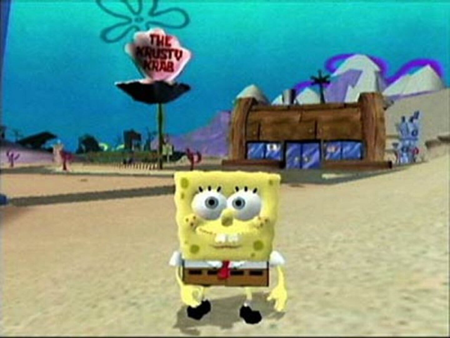 Битва за лагуну бикини. Spongebob ps2. Spongebob Battle for Bikini bottom ps2 Gameplay. Губка Боб квадратные штаны сражение в бикини Боттом. Спанч Боб батл фор бикини Боттом 2003.