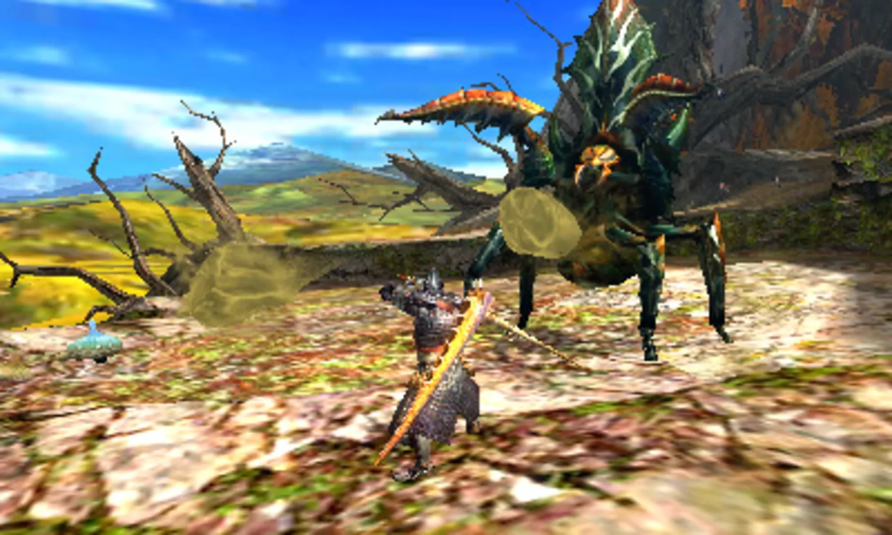 Captura de pantalla - Monster Hunter 4