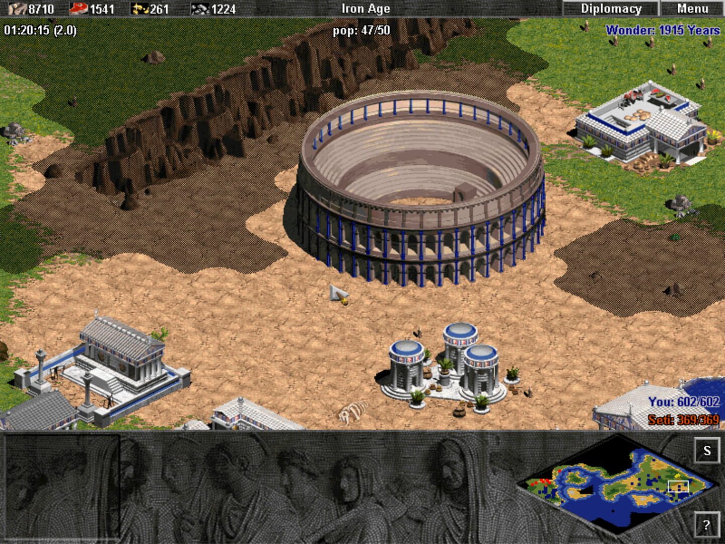 Captura de pantalla - Age of Empires: The Rise of Rome