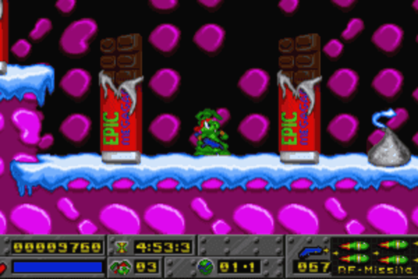 Jazz Jackrabbit: Holiday Hare 1995 screenshot