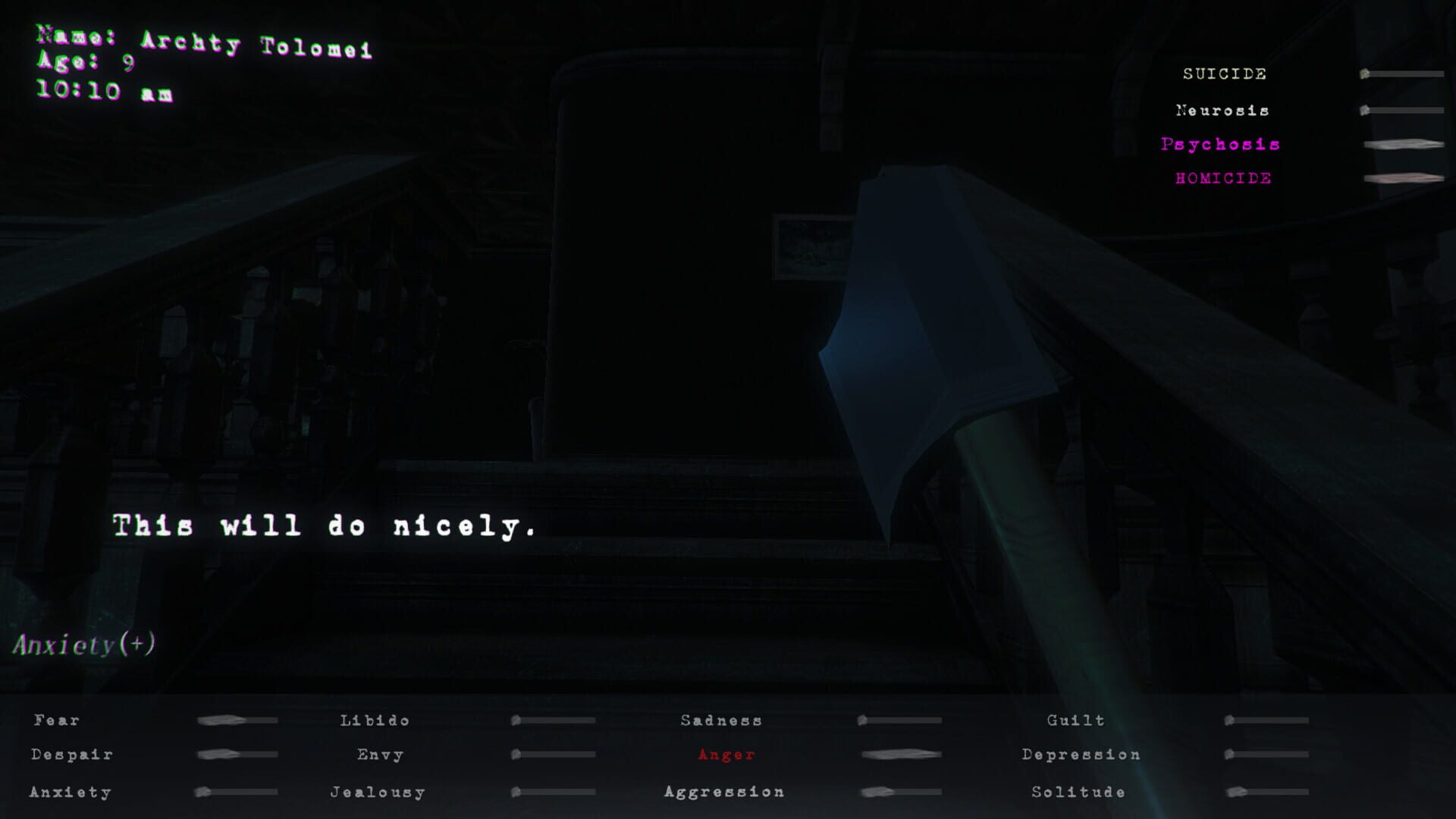 The Archetype - Screenshot
