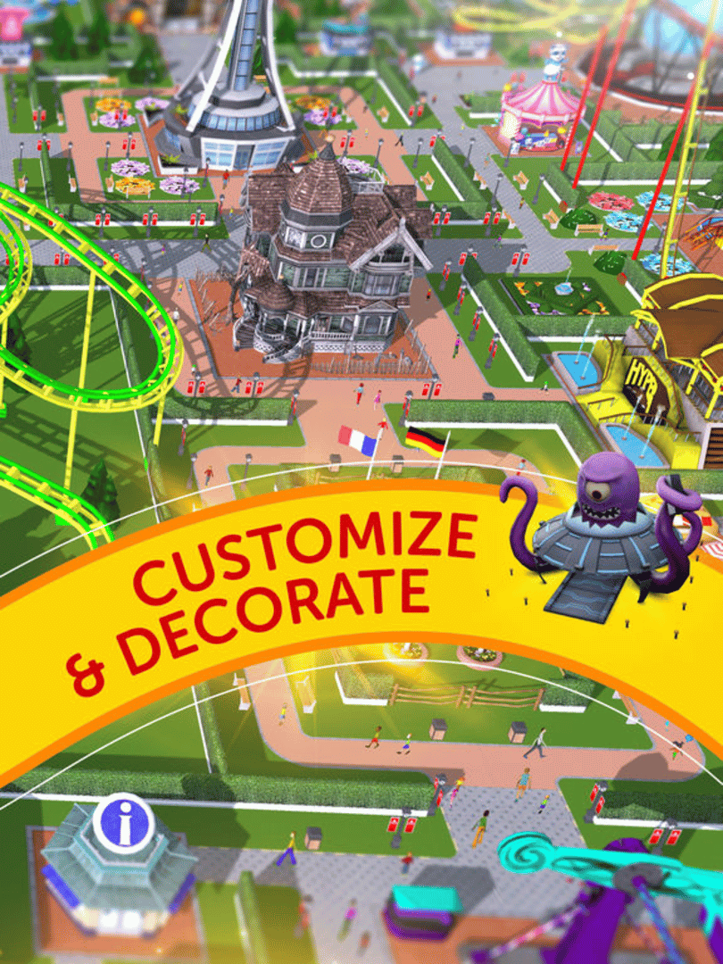 RollerCoaster Tycoon Touch screenshot