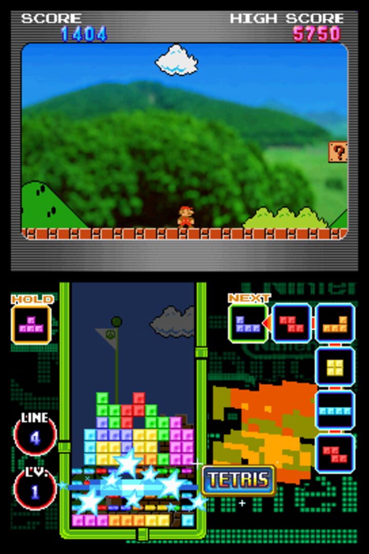 Captura de pantalla - Tetris DS