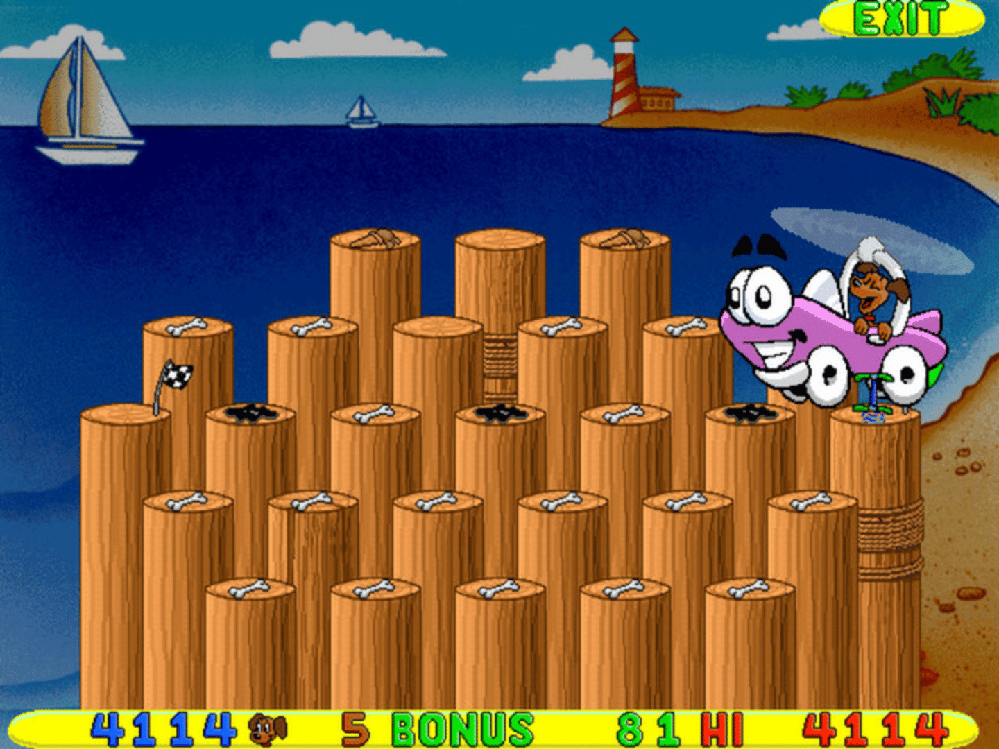 Putt-Putt and Pep's Dog on a Stick screenshot