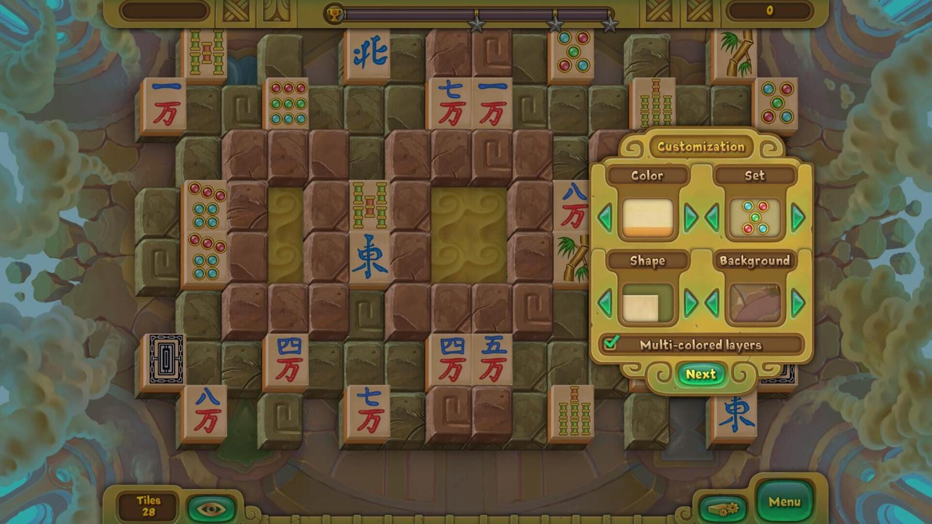 Legendary Mahjong - Screenshot