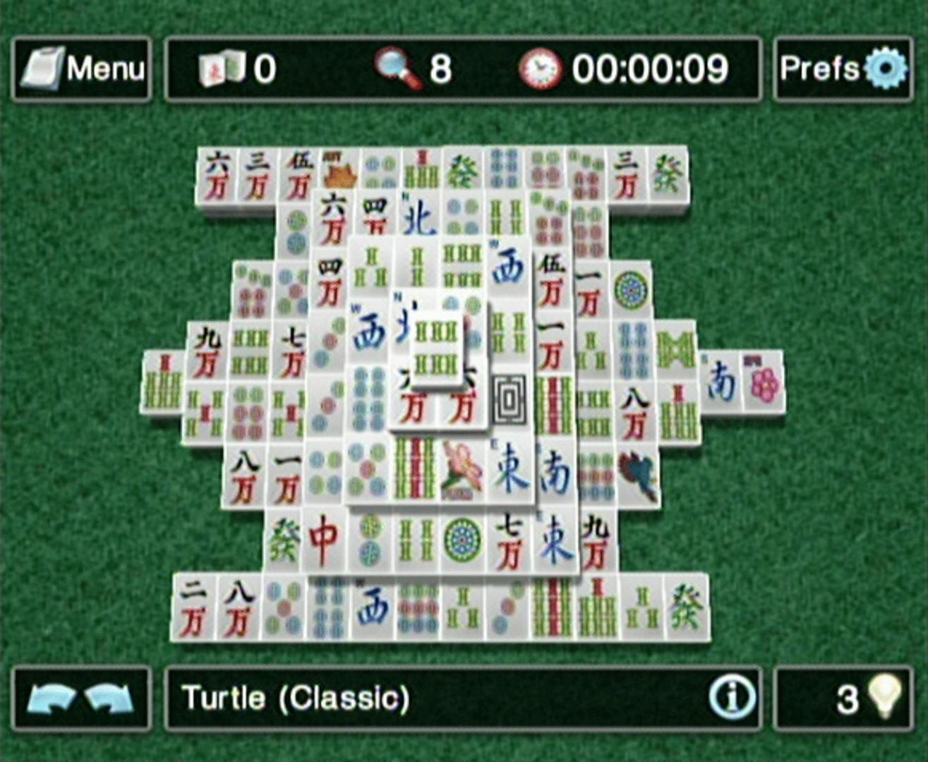 Mahjong screenshot