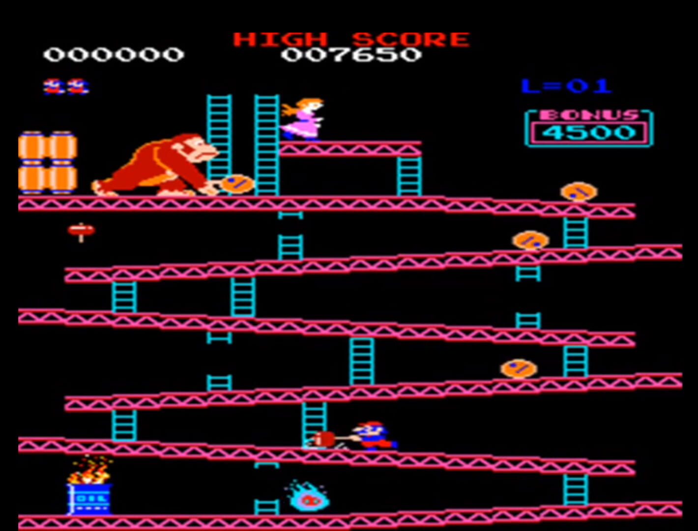 大金刚 - Donkey Kong | indienova GameDB 游戏库