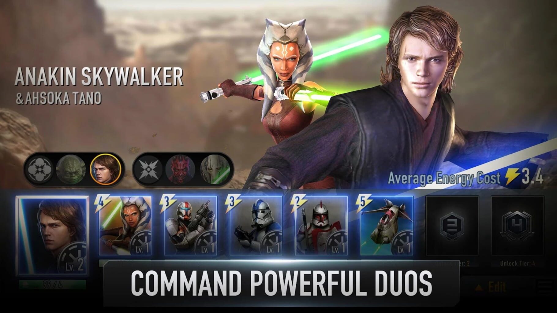 Captura de pantalla - Star Wars: Force Arena